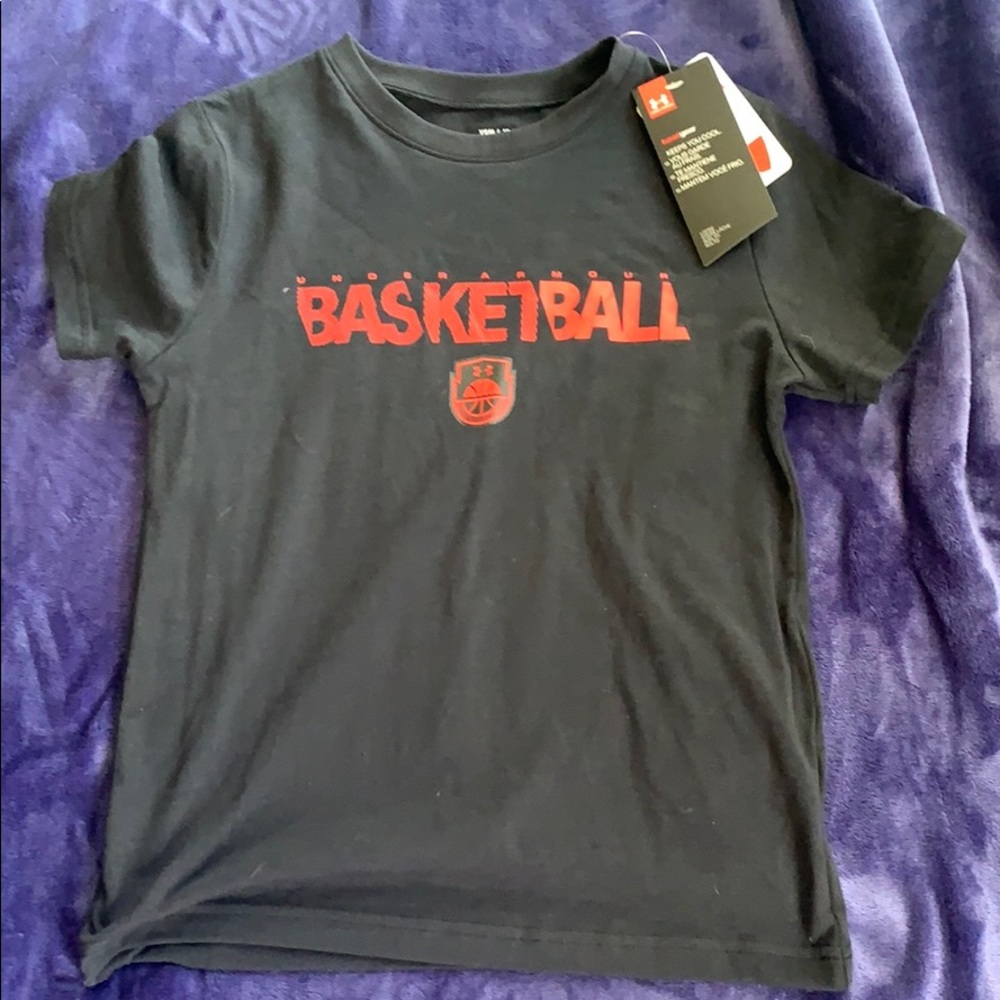 Boys Under Armour Basketball T-shirt
